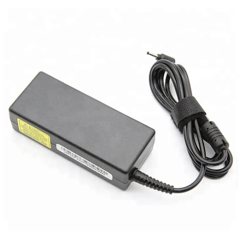 65W 19V 3.42A AC Adapter with 3.0x1.1mm Small Tip back view