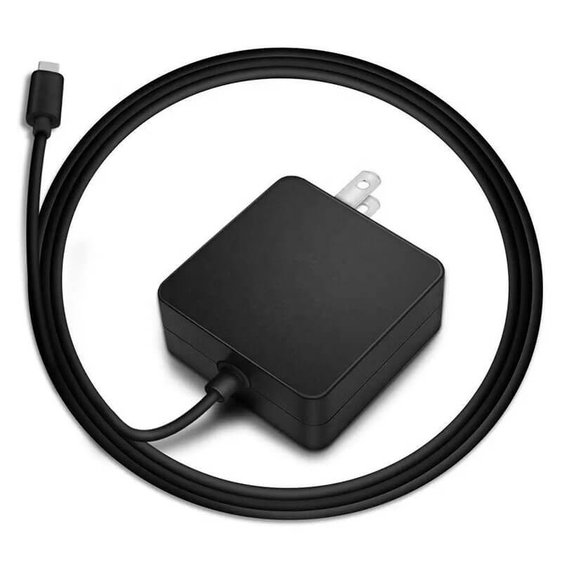 65W Type C square Power Adapter 20V 3.25A with Safety Certifications
