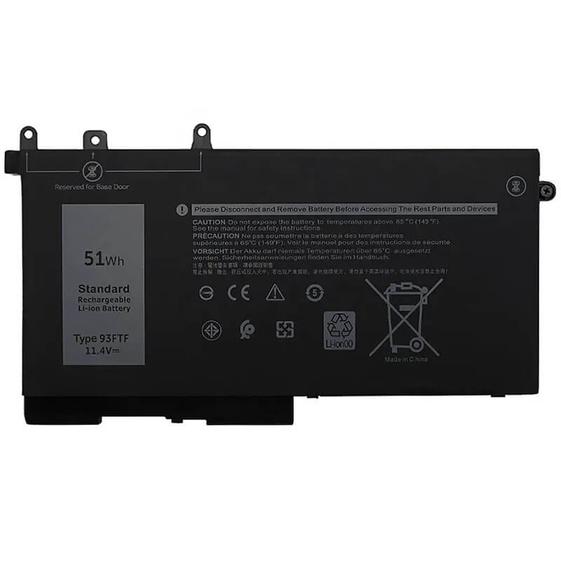 93FTF Battery for Dell Precision 3520 3530 Latitude 5490 5480 Replacement