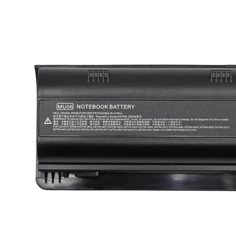MU06 Battery Label 10.8V 4400mAh 47Wh Specifications