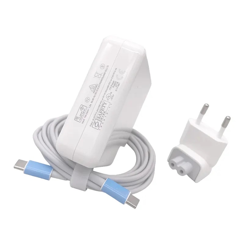 Universal 87W Type C Charger Fast Charging Dell XPS and iPhone specifications lable