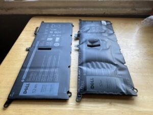 The battery swelling HP laptop battery replacement