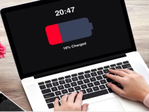 laptop battery not charging