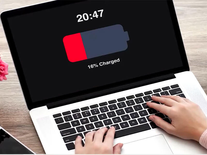 laptop battery not charging