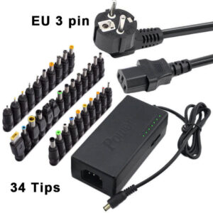 96W Universal Adapter 12V 24V 2