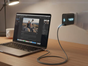 MacBook Pro Charging Via 140W MagSafe 3 Laptop charger1