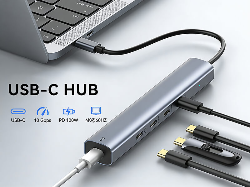 USB-C Hub Multiport Dongle