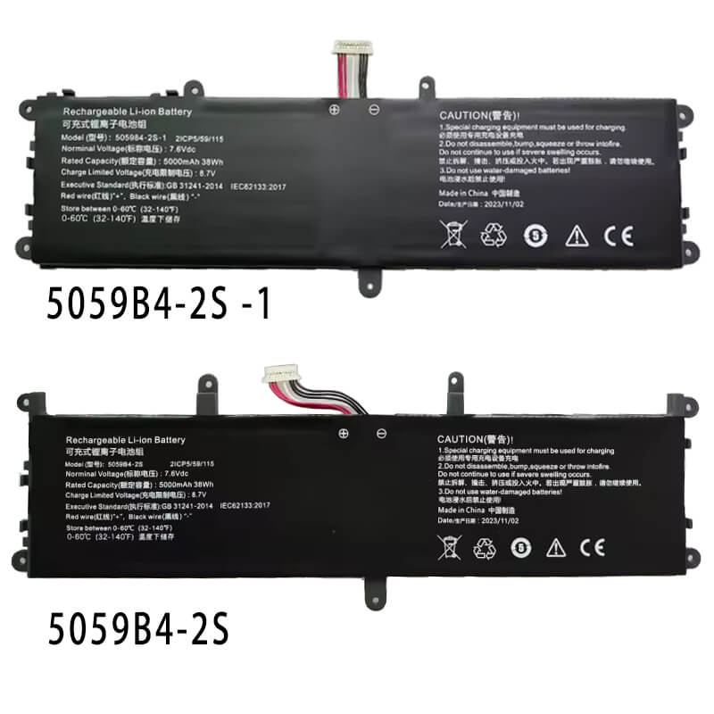5059B4 2S 1 Battery VS 5059B4 2S5059B4 2S Battery for Chuwi GemiBook Pro 14