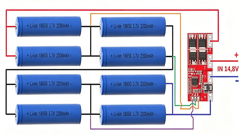 BMS For Li ion Battery