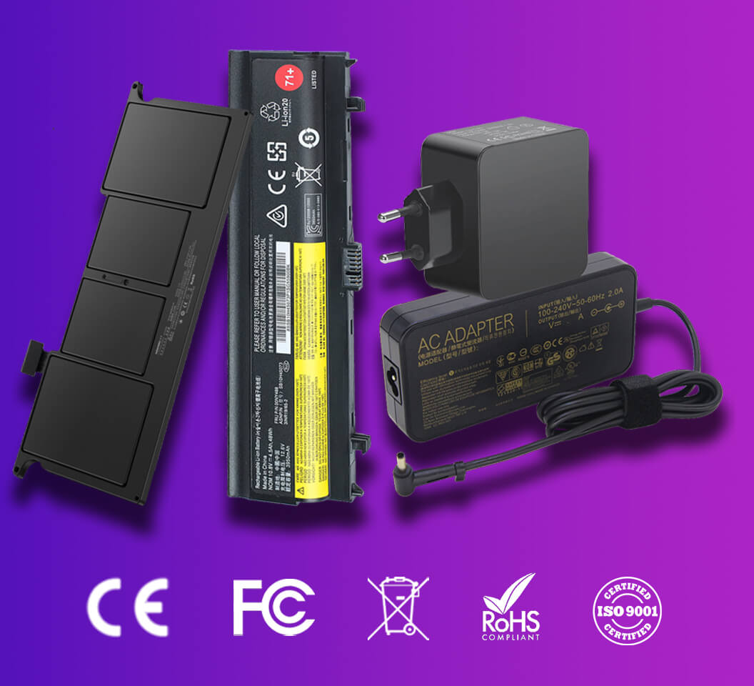 Laptop battery & laotop adapter manufacturer HTJ home page banner